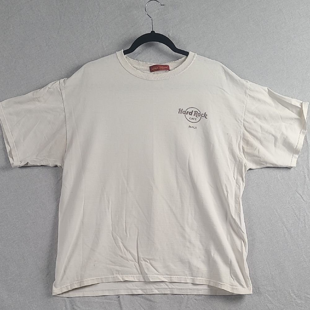 Hard Rock Cafe White Short Sleeve Tee
